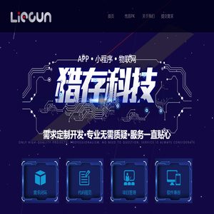 专业APP、小程序、物联网外包开发公司_首页_猎存科技